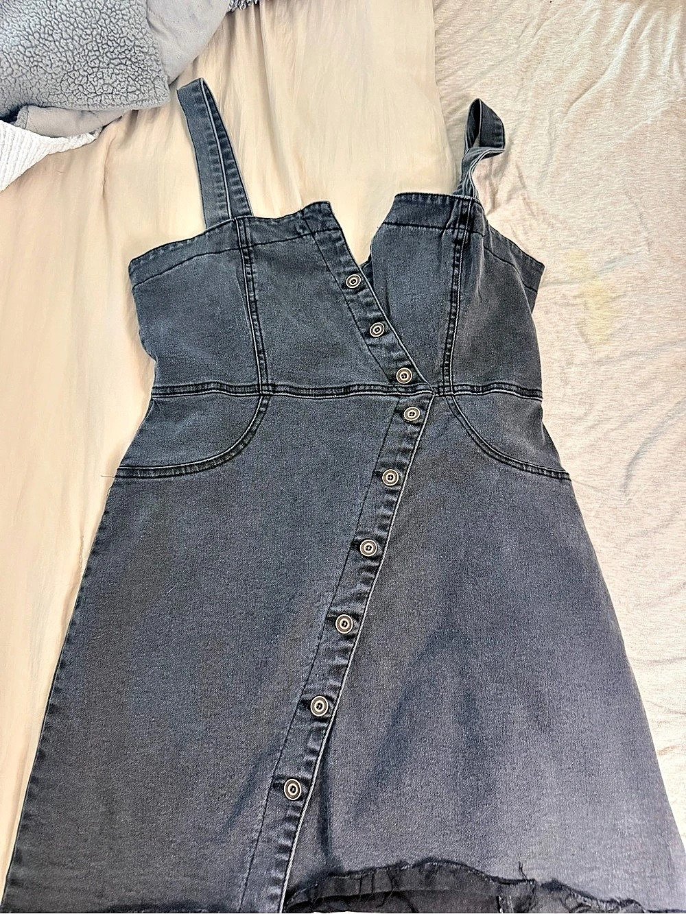 Forever 21 Denim Mini Dress Size Small